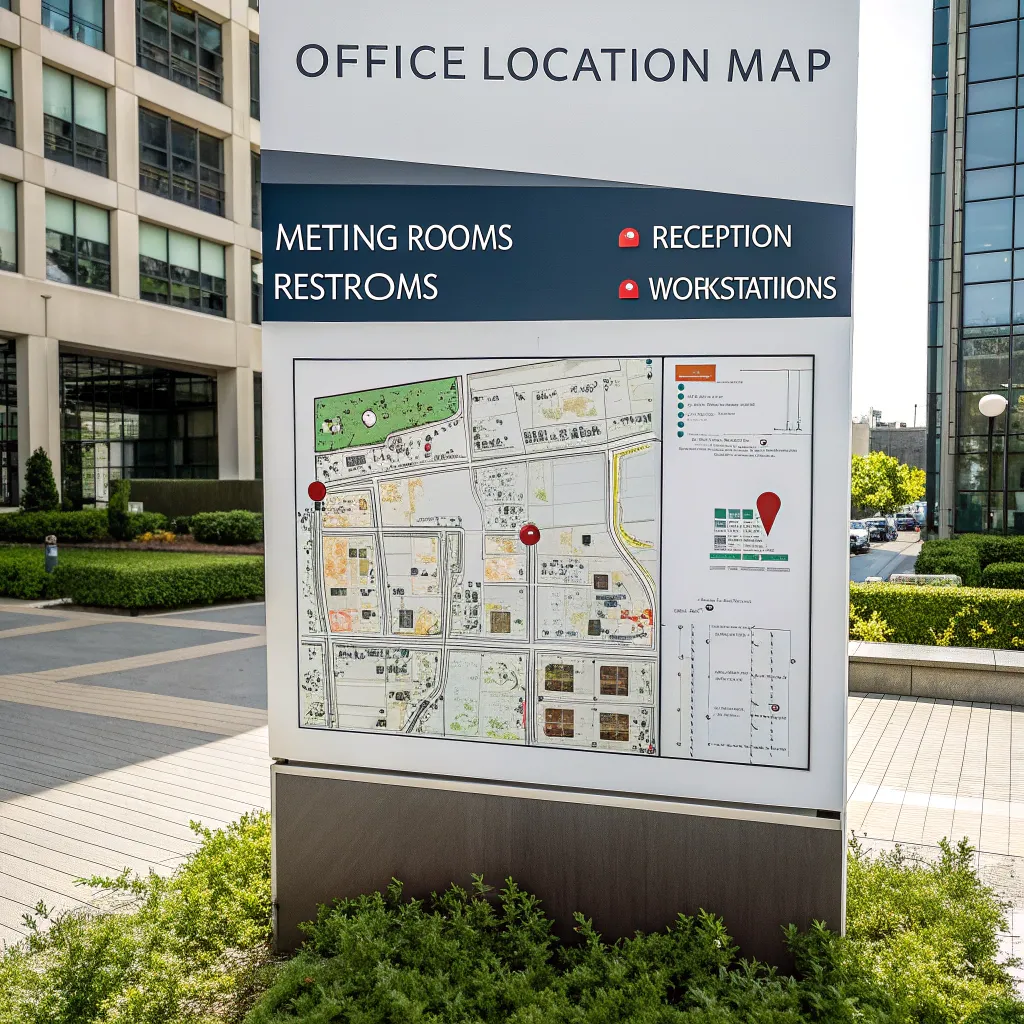 Office location map